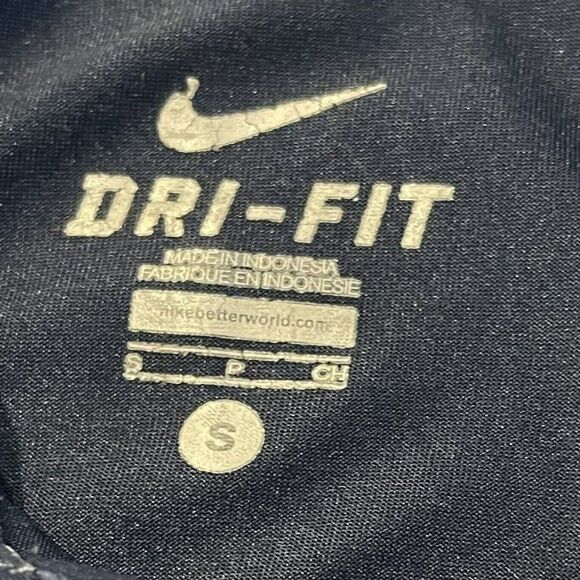 Nike Dri-Fit Syracuse‎ Polo Shirt Navy Orange Size Small - Picture 4 of 5